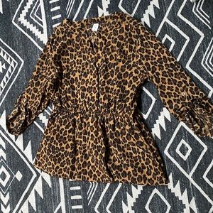 leopard print dress